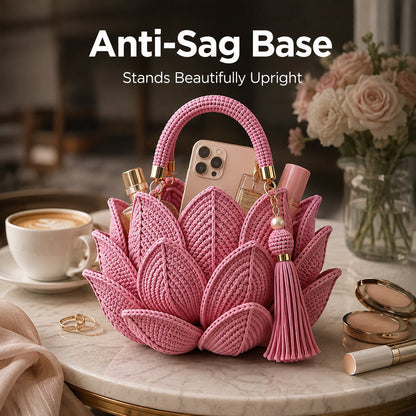 🌸👜Viral 3D Crochet Petal Handbag