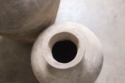 Nkuku Affiti Clay Tapered Pot – Small