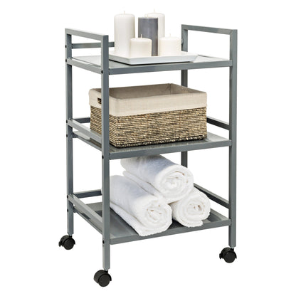 Gray Metal Multi-Purpose Cart