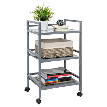 Gray Metal Multi-Purpose Cart