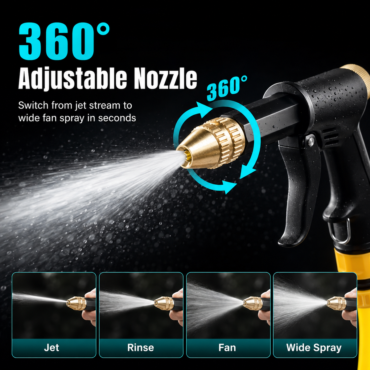 🔥55% OFF TODAY💦 Premium High-Pressure Water Gun for Cars & Gardens