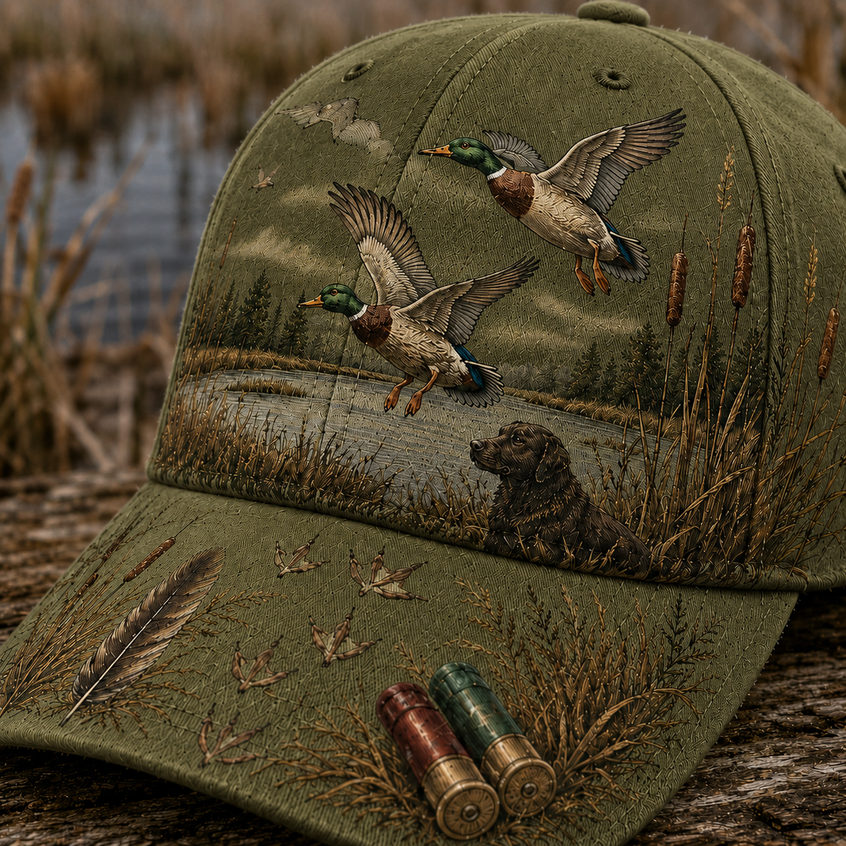 💥LAST DAY 49% OFF -🦆 DUCK HUNTING WILD & READY HAT