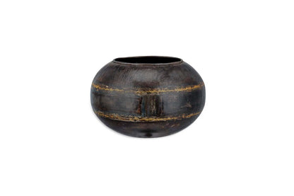 Nkuku Endo Reclaimed Iron Globe Planter