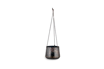 Nkuku Endo Reclaimed Iron Hanging Planter
