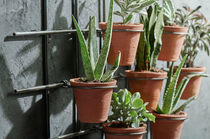 Nkuku Jara Terracotta Wall Hung Planter