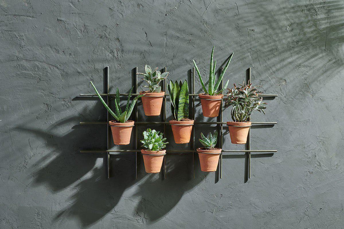 Nkuku Jara Terracotta Wall Hung Planter