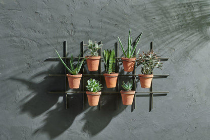 Nkuku Jara Terracotta Wall Hung Planter
