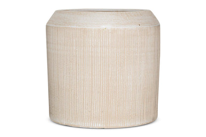 Nkuku Kubo Ceramic Planter – Cream
