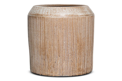 Nkuku Kubo Ceramic Planter – Terracotta