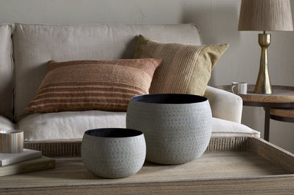 Nkuku Laoko Planter – Olive Grey