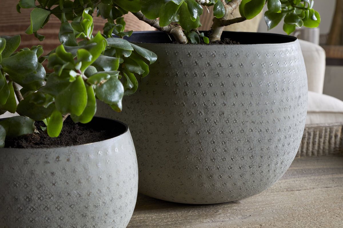 Nkuku Laoko Planter – Olive Grey