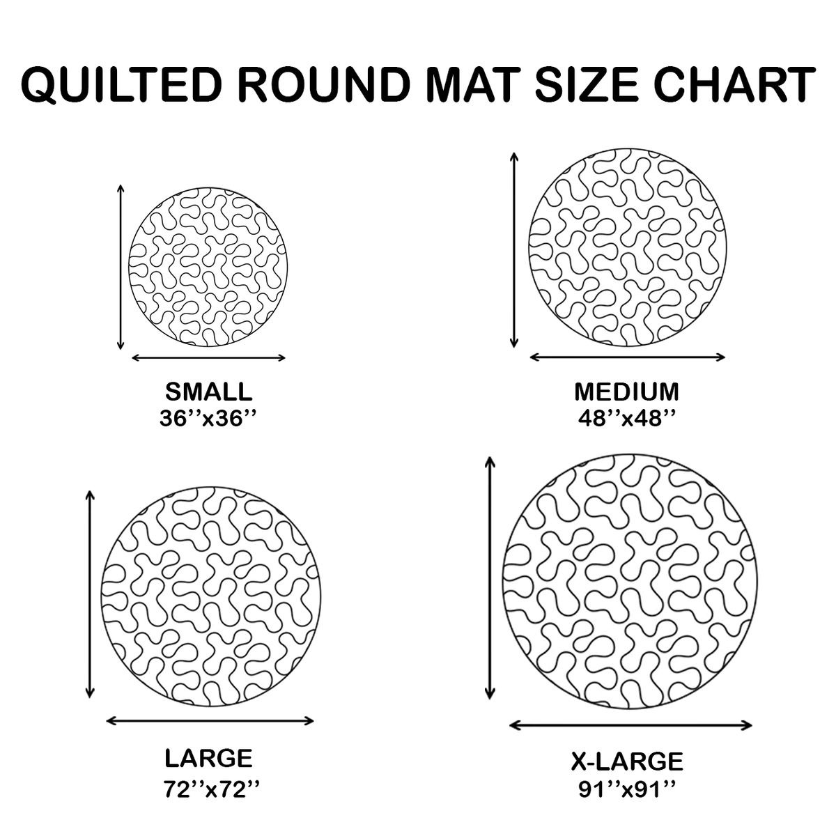 🔥 Limited time 55% OFF🎃3D Skeleton Vortex Quilted Round Halloween Rug