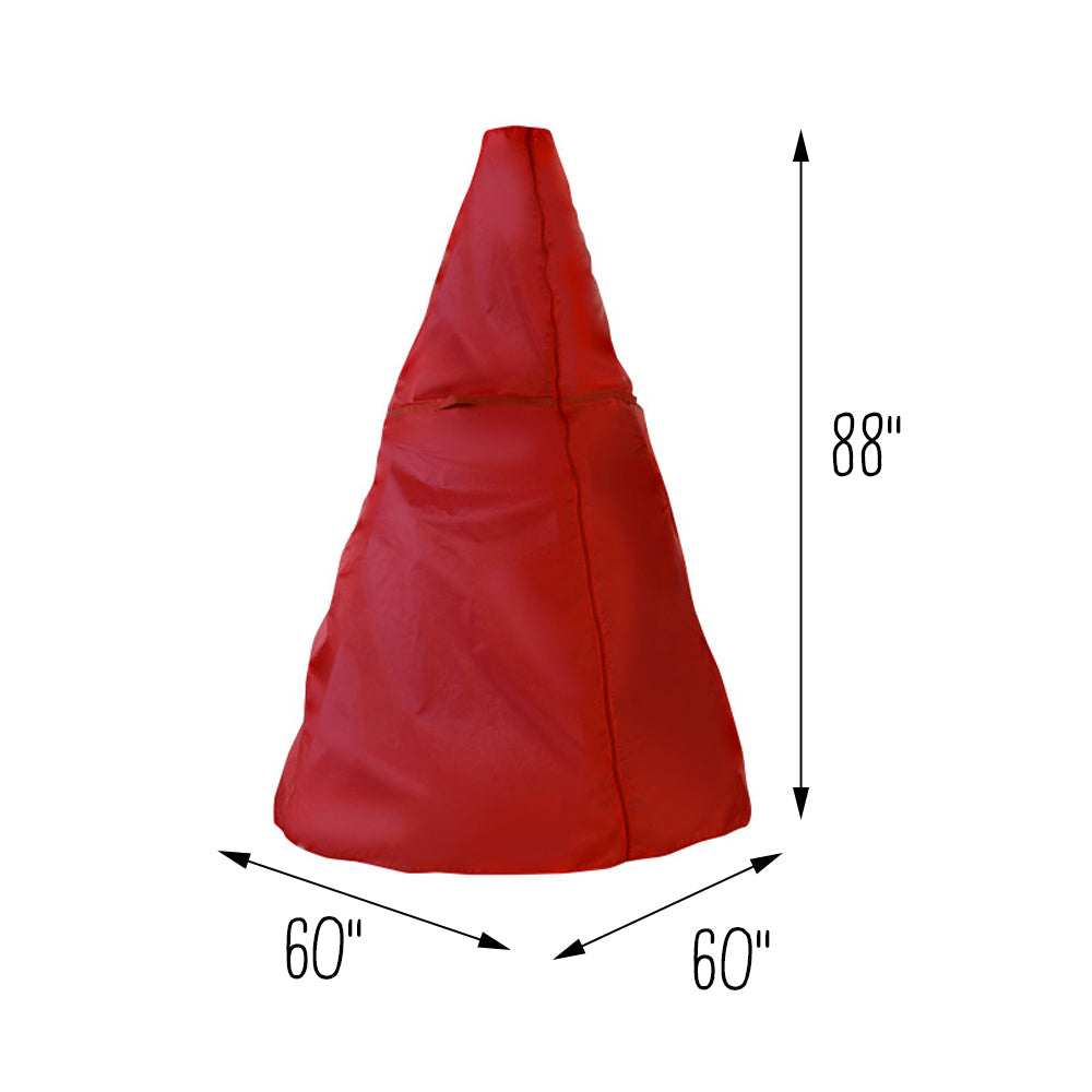 Red Upright Holiday Tree Storage Bag (Up to 8 Feet)