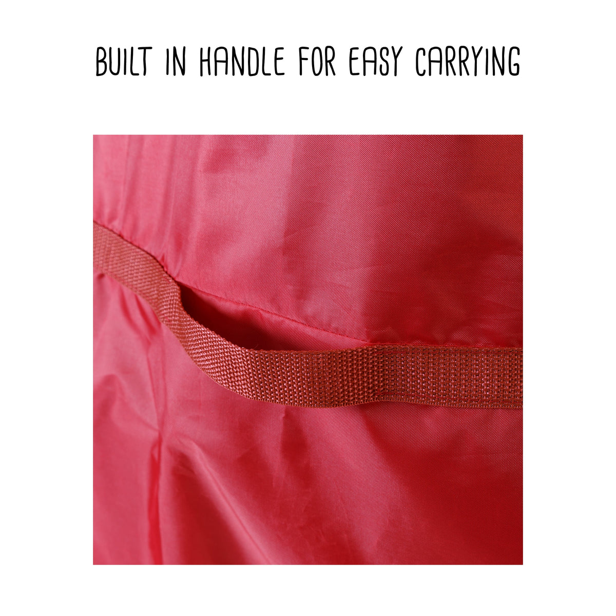 Red Upright Holiday Tree Storage Bag (Up to 8 Feet)