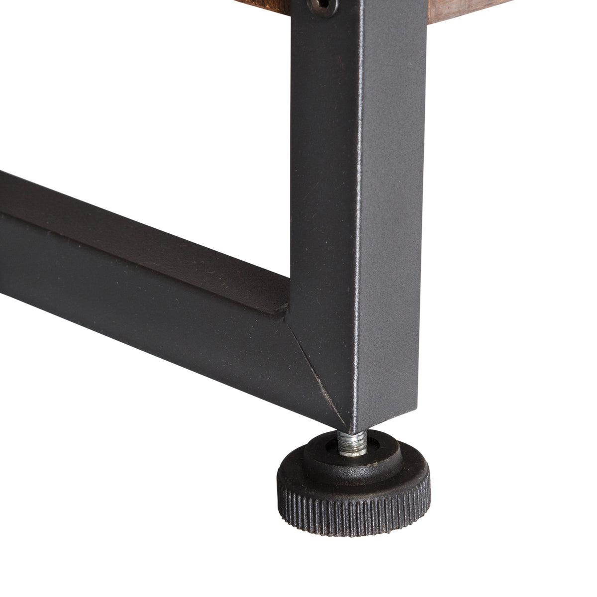 Black/Walnut Wine and Bar Storage Tower