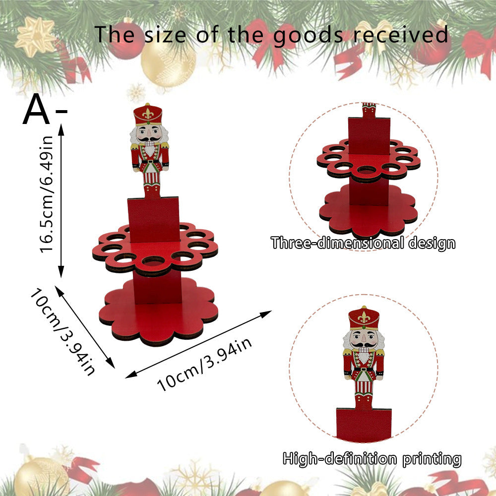 ✨Buy 3, Get 1 FREE 100% -Handmade in USA Christmas Tabletop Wooden Money Holder 🎁