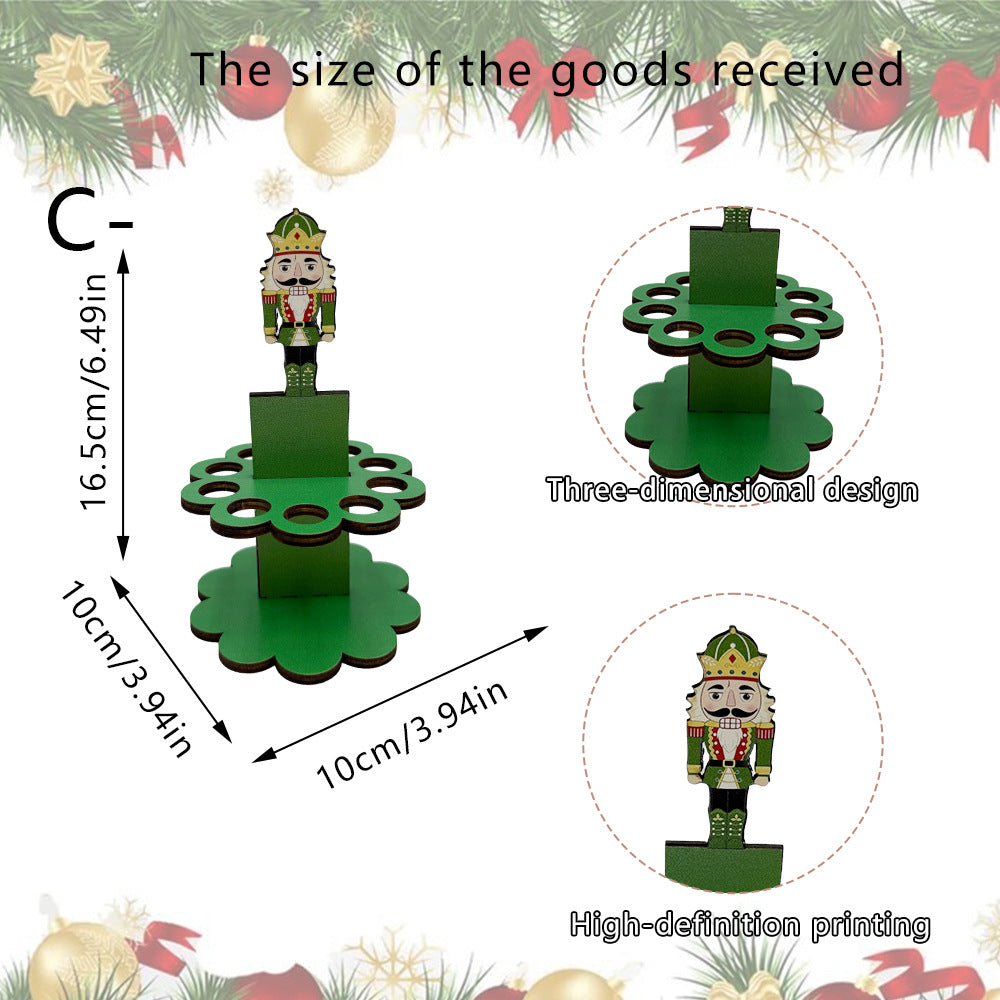 ✨Buy 3, Get 1 FREE 100% -Handmade in USA Christmas Tabletop Wooden Money Holder 🎁