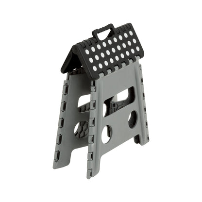 Black/Gray Folding Step Stool