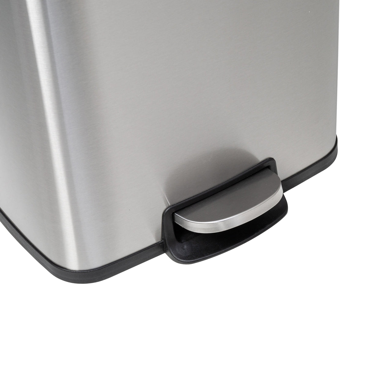 Rose Gold 30L and 5L Stainless Steel Step Trash Cans (Set of 2)