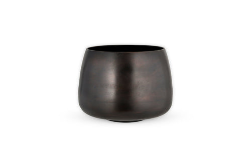 Nkuku Maliki Plant Pot – Aged Bronze