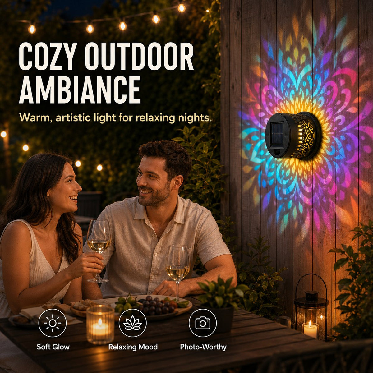 🔥HOT SALE 55% OFF🌙 2026 New Solar Mandala Lights