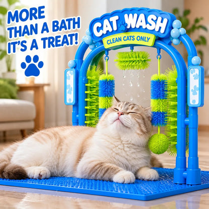 🐱The Ultimate Cat Self-Grooming & Play Station 🐾