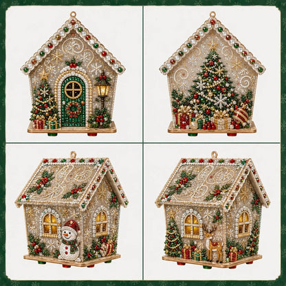 🧩Beginner-Friendly Diamond Painting Assembly-🔥Plymagic DIY Pearl Art - Christmas Collection