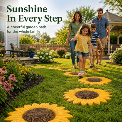 💥 LAST DAY 55% OFF - 🌻 Reusable Sunflower Stepping Stone Mold