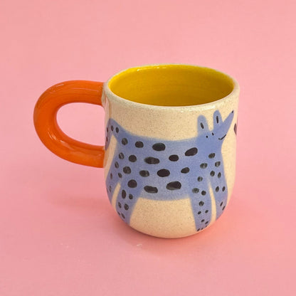 Taza perritos celestes