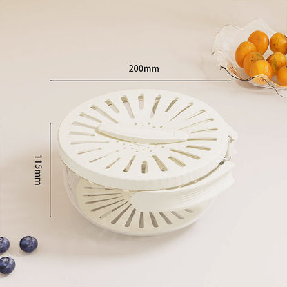 2-in-1 Draining and Preservation Basket: Simplify Washing & Storing