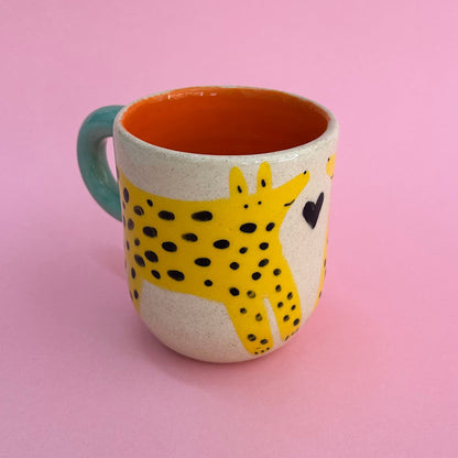 Taza perritos amarillos