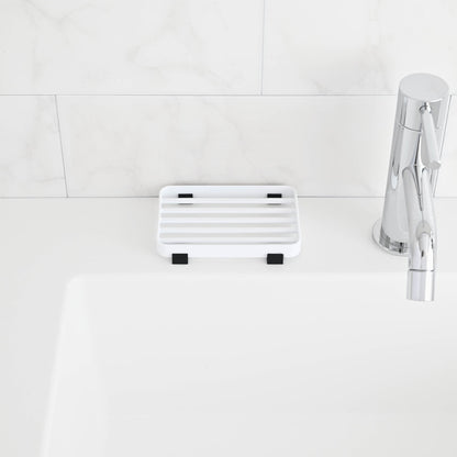 Slotted Soap Tray - Steel