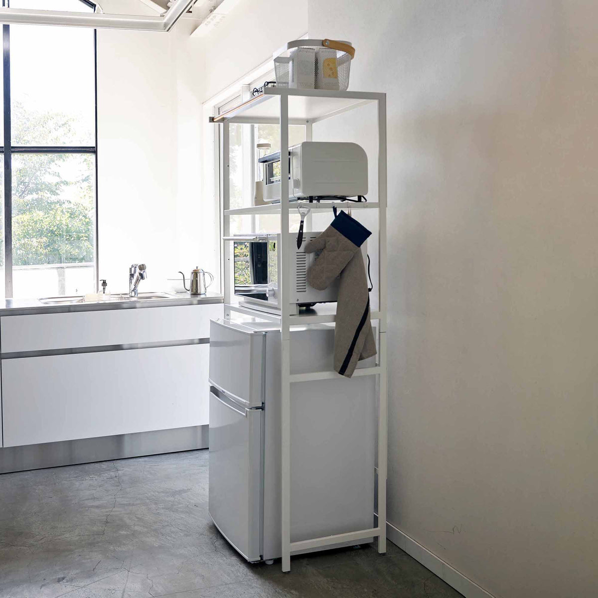 Storage Rack - 67-Inch (Fridge) (67" H)  - Steel