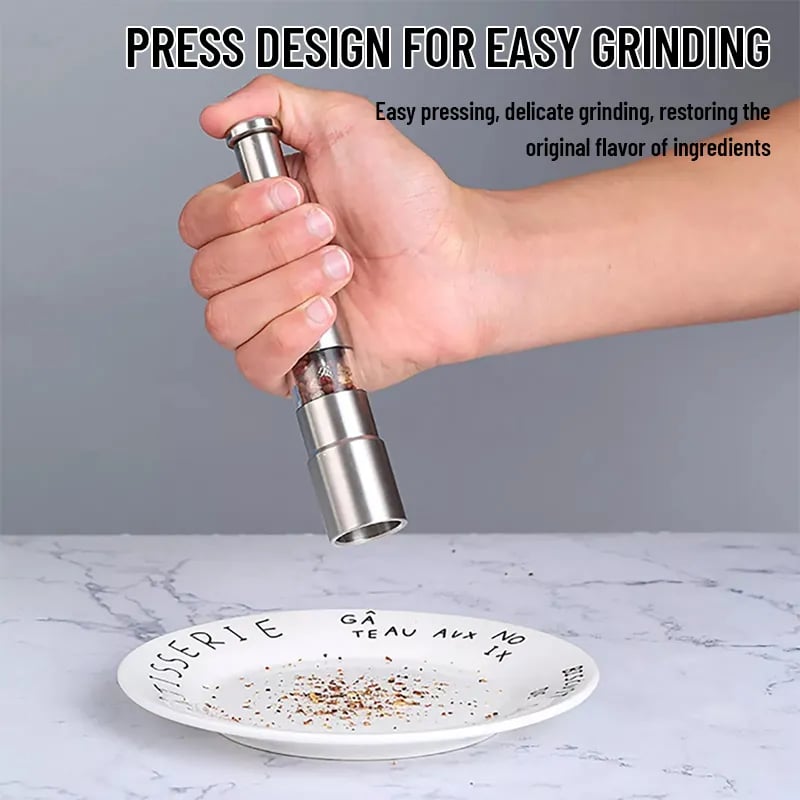 🔥HOT SALE🔥🔥Stainless Steel Salt And Pepper Grinder