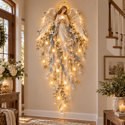 ✝️Jesus, Angel & Nativity Lighted Wall Light Décor
