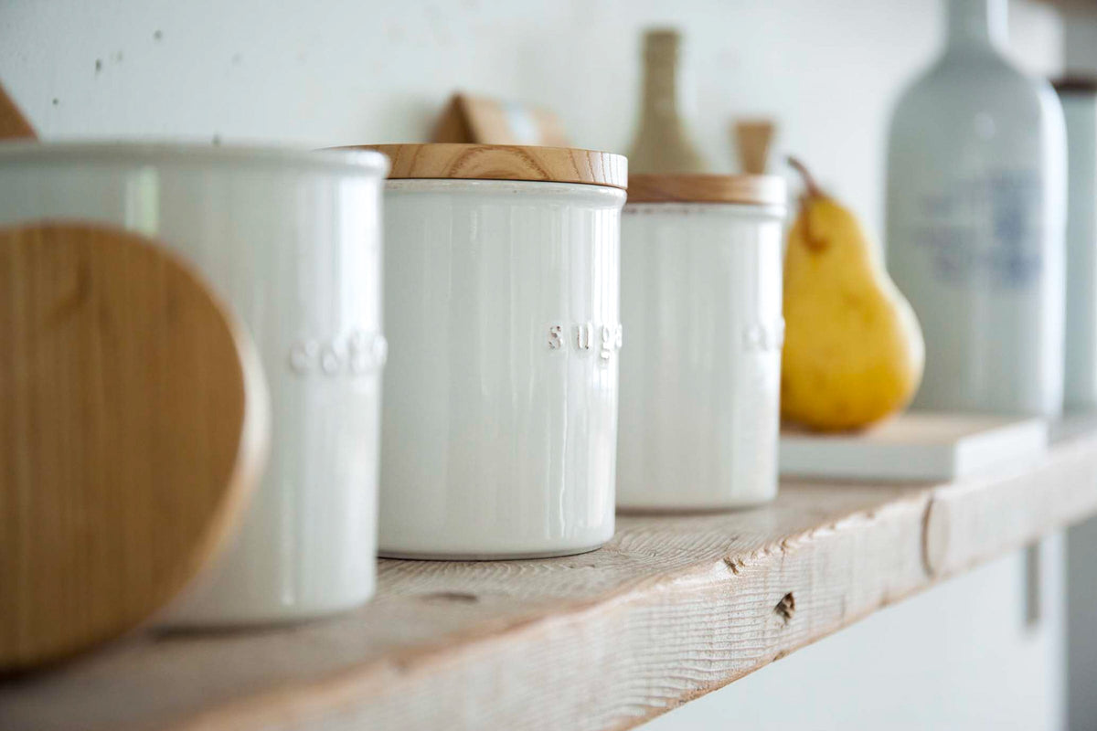 Ceramic Canister - Four Styles -