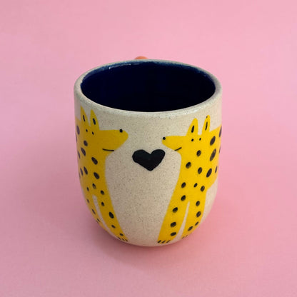 Taza perritos amarillos