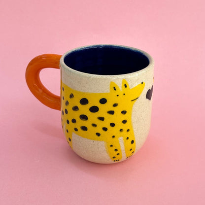 Taza perritos amarillos