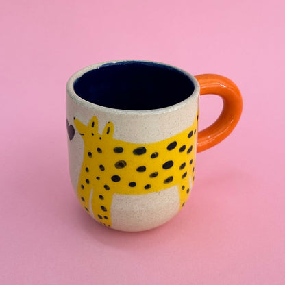 Taza perritos amarillos