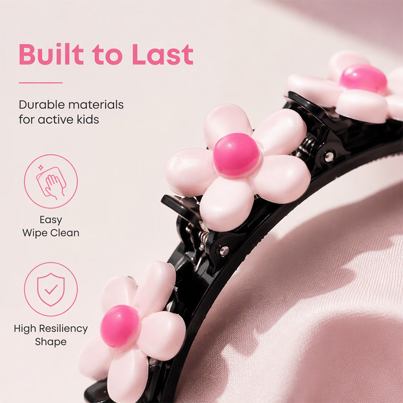 🎀No More Morning Battles Over Hair!-Cartoon Headband with Built-In Braid Clips for Girls | 13 Adorable Designs ✨