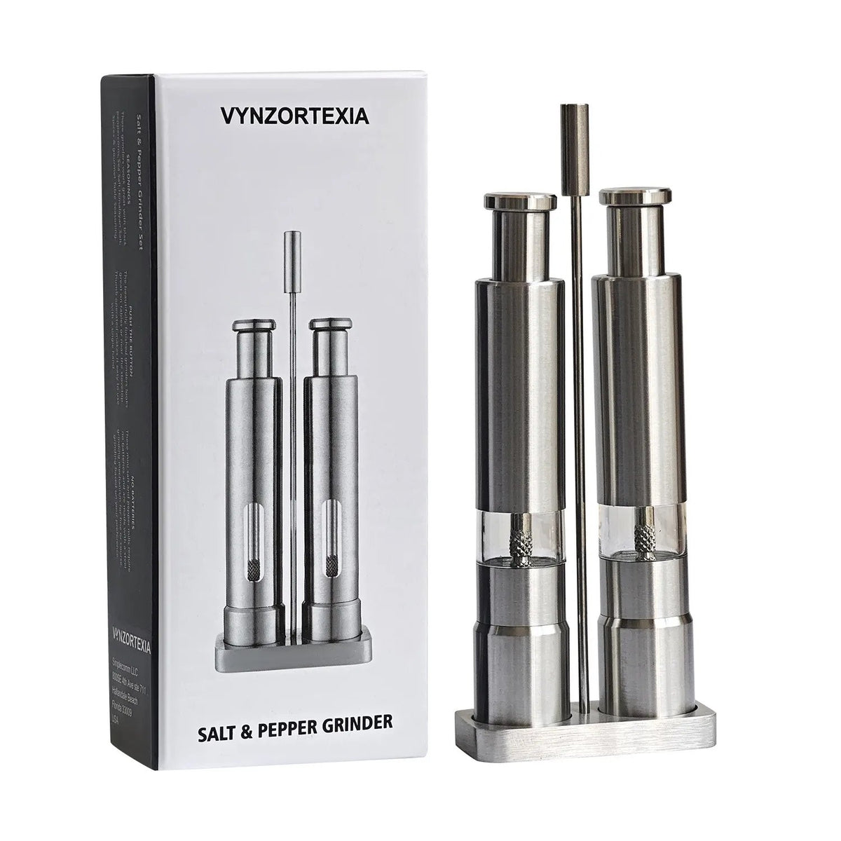 🔥HOT SALE🔥🔥Stainless Steel Salt And Pepper Grinder