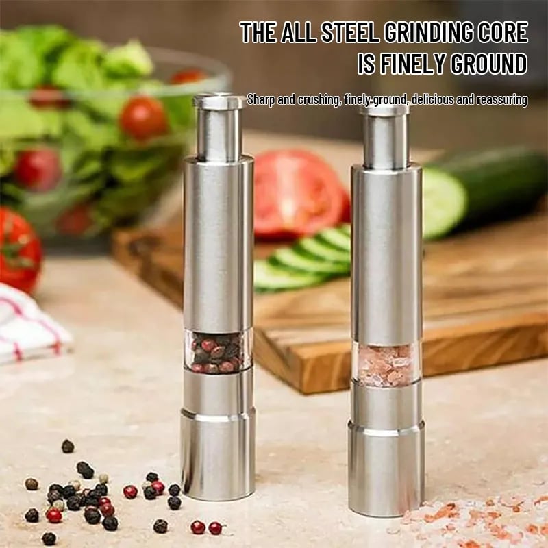 🔥HOT SALE🔥🔥Stainless Steel Salt And Pepper Grinder