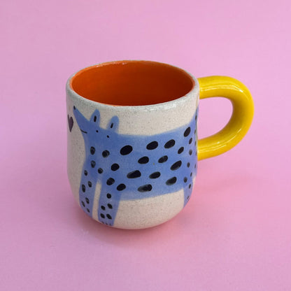 Taza perritos celestes