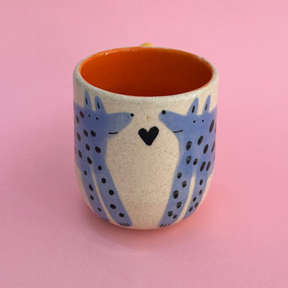 Taza perritos celestes