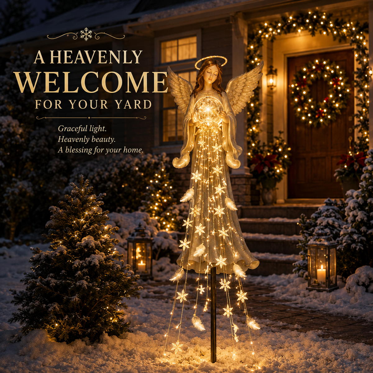 🎁Today Only: Get 50% Off ✨ Solar Angel Remembrance Garden Light👼