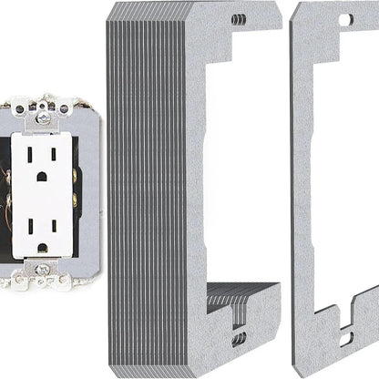 🔧 Wall Plate Spacer Kit for Loose Outlets