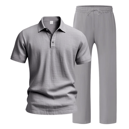 🌴Men's Linen Beach Two Piece Set