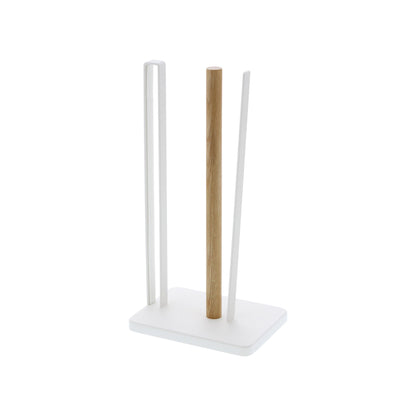 Paper Towel Holder - Steel + Wood