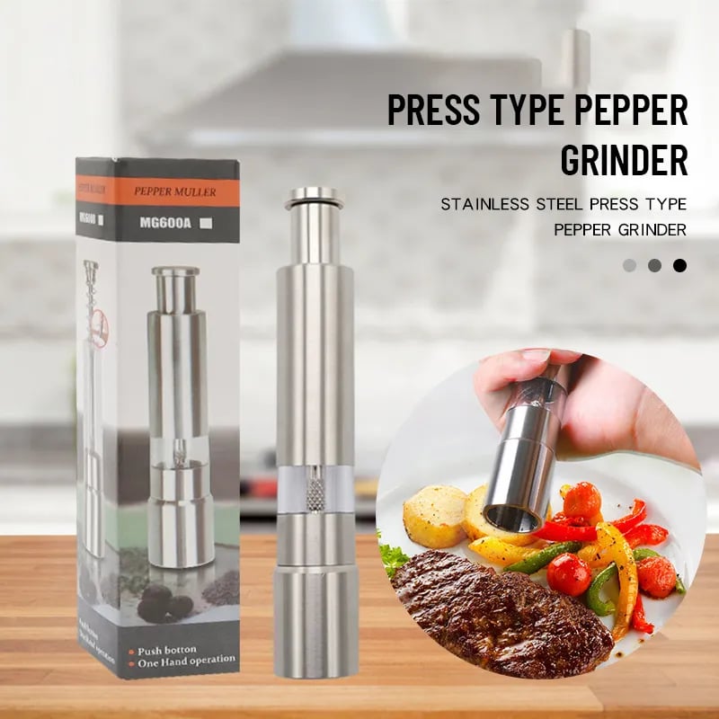 🔥HOT SALE🔥🔥Stainless Steel Salt And Pepper Grinder