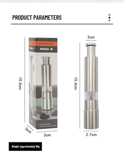 🔥HOT SALE🔥🔥Stainless Steel Salt And Pepper Grinder